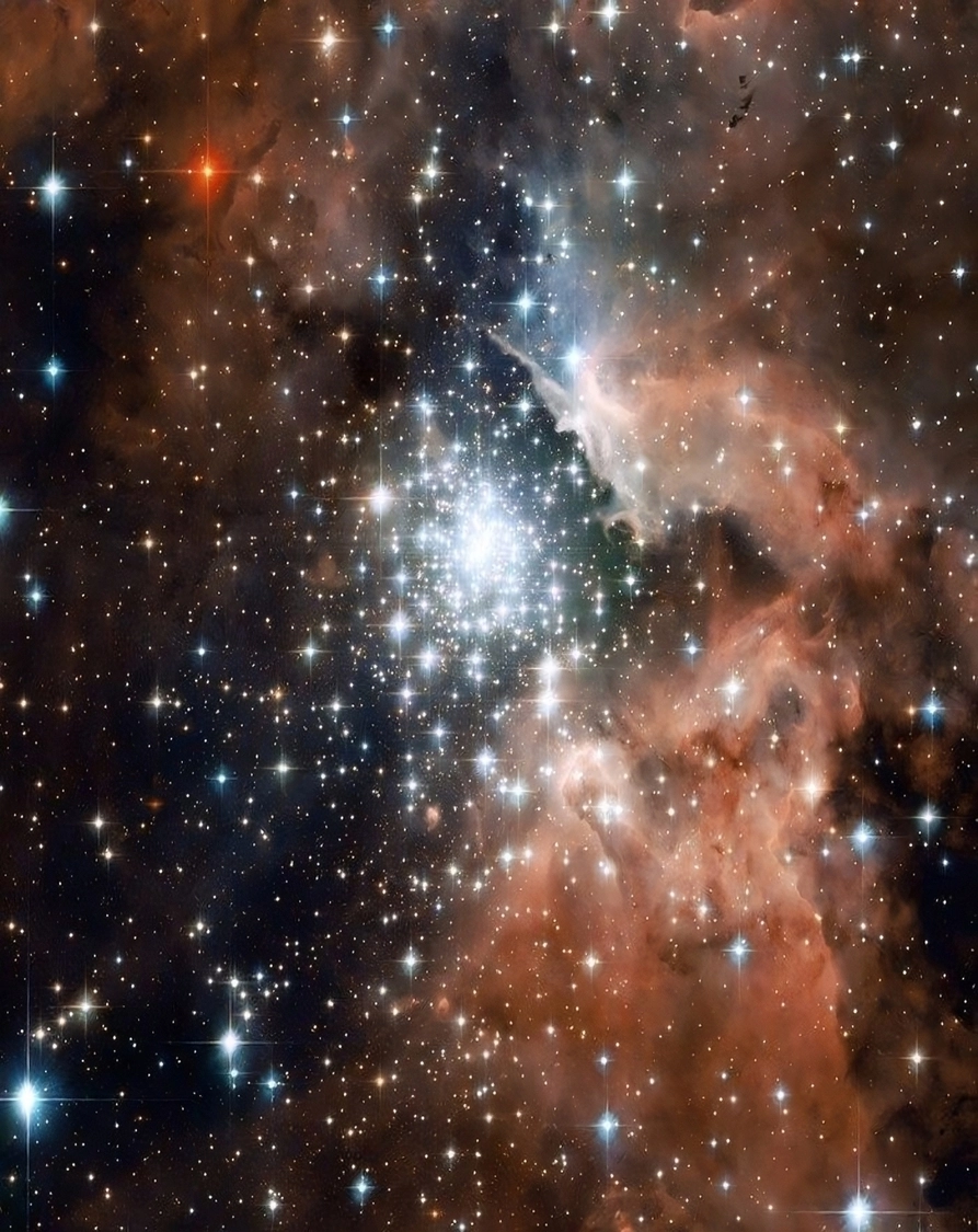 The star-forming region NGC 3603