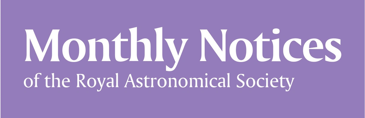 Monthly Notices of the Royal Astronomical Society logo